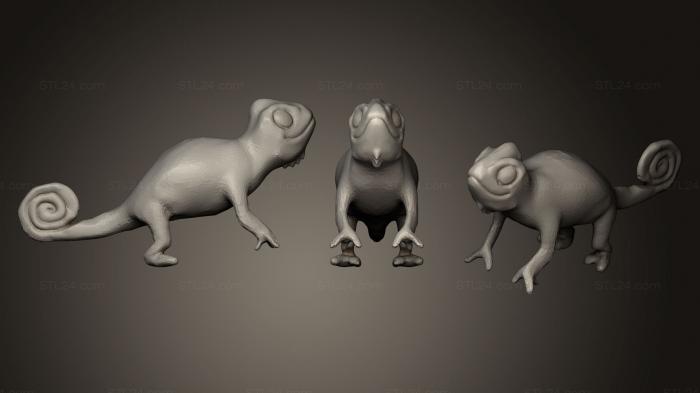 Статуэтки животных (Паскаль, STKJ_0598) 3D модель для ЧПУ станка